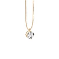 Collana Baroni Gioielli Donna in Oro Diamante 0.05 Ct 4828C5-ORO GIALLO - 4828C5-ORO GIALLO